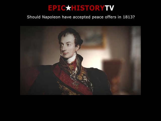Napoleon's last chance for peace?