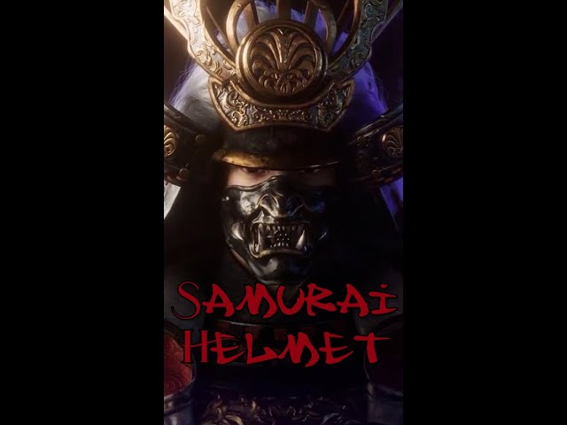 Making a Samurai Helmet Teaser - Naraka Bladepoint #short