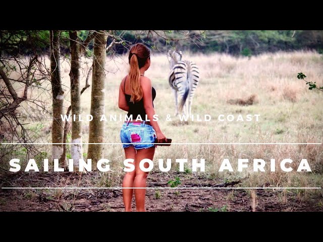 SAILING the wild SOUTH AFRICA coast - EP11,  Wild animals and Wild coast