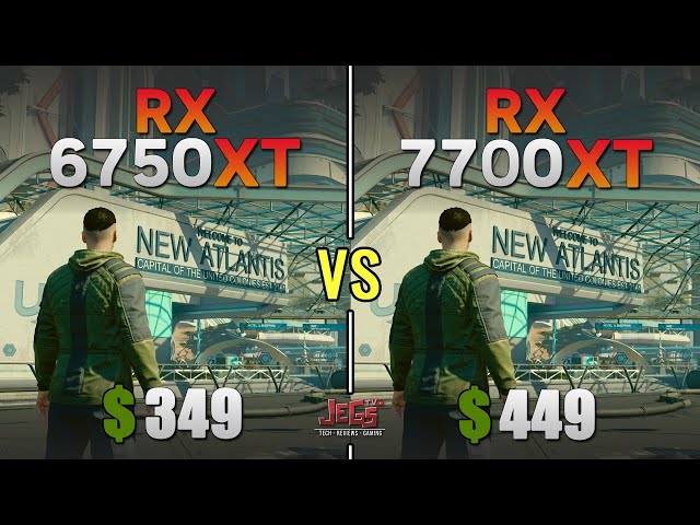 RX 6750 XT vs RX 7700 XT | Tested in 12 games