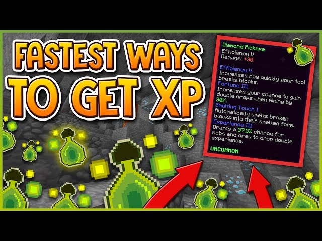 HYPIXEL SKYBLOCK | FASTEST WAYS TO GET XP! *MUST SEE*