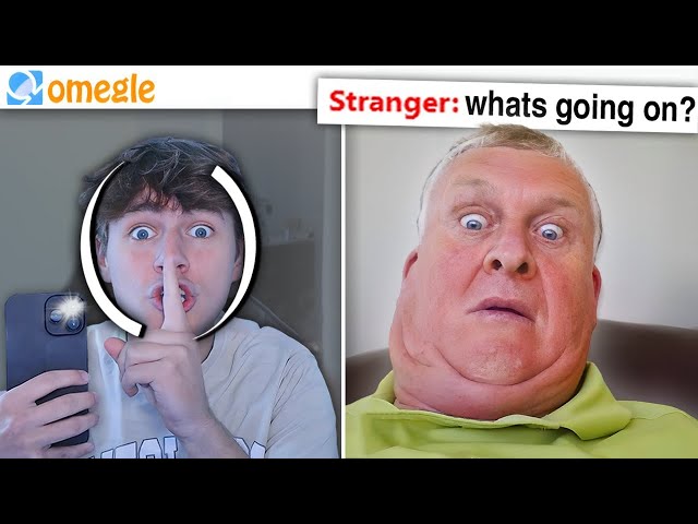 Fake Skipping on Omegle To Confuse People!