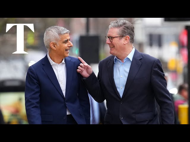 Starmer helps Khan launch Mayor of London re-election campaign