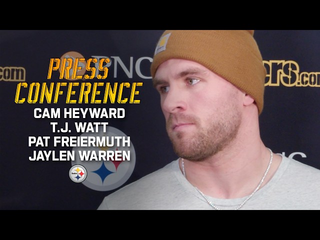 Media Availabilities (Jan. 16): Heyward, Watt, Freiermuth, Warren | Pittsburgh Steelers