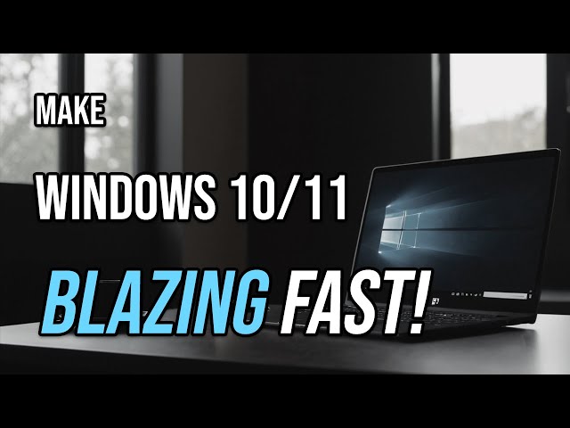 Speed up Windows 10/11 PC for MAX performance | Top 2024 Secrets