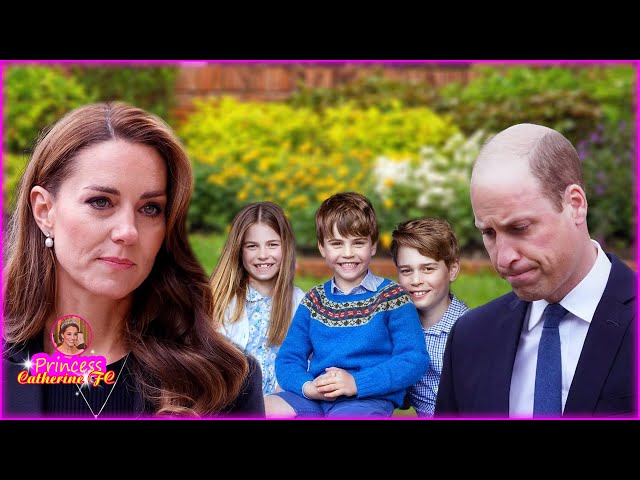 Prince William In Tears as Catherine's Heartbreaking Decision for George Charlotte & Louis's Issue