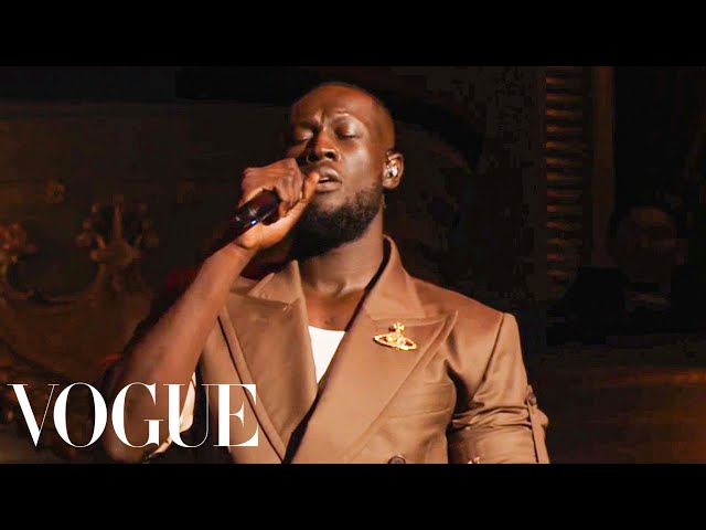 Stormzy Performs "Crown" at Vogue World: London