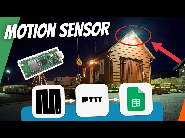 How to log motion sensor to Google sheets with a Raspberry Pi Pico W