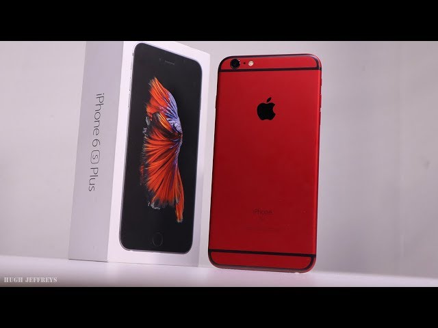 Custom Red and Black iPhone 6s Plus Build/Restoration