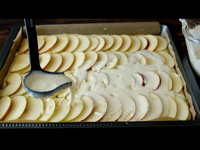 In 1894, this German apple pie was the best in the world. Now nobody bakes such cakes