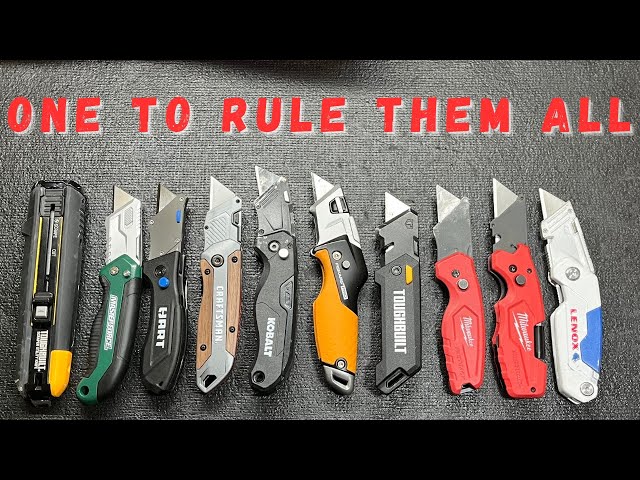 Which Utility Knife Would You Choose? Best Ones For Work
