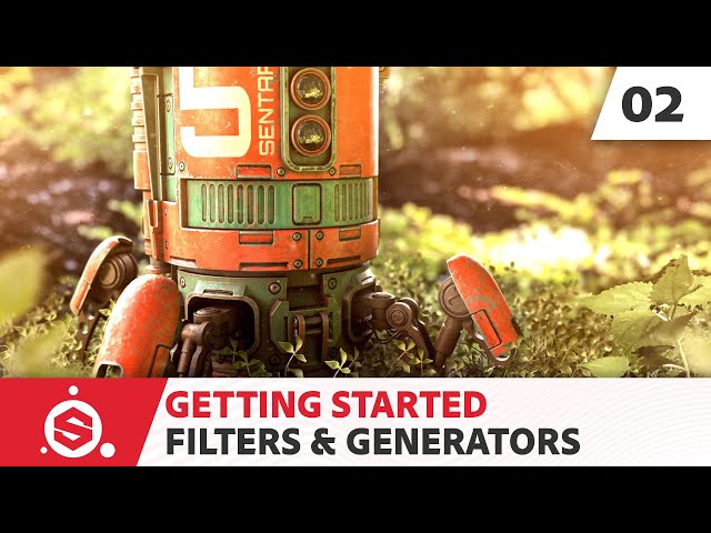 Substance Painter 2021 Getting Started - Part 02 - Filters & generators | Adobe Substance 3D