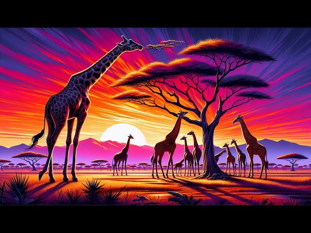 Giraffes: The 18-Foot Tall Wonders of Nature!