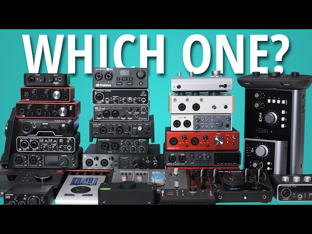 HOW TO choose an Audio Interface – The Ultimate Guide