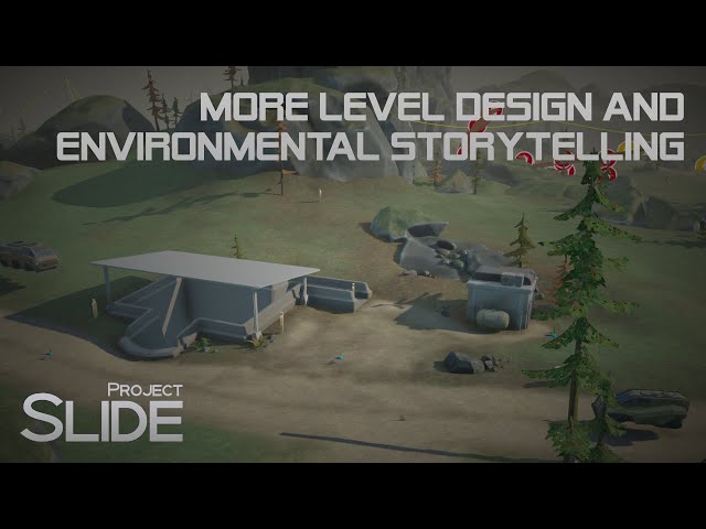 Project Slide level design & environmental storytelling