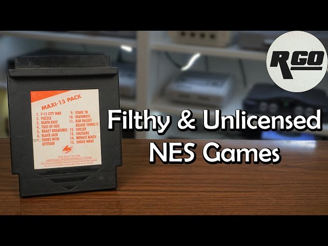 Exploring Unlicensed NES Games - The Maxi -15 Pack