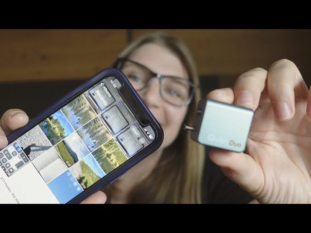 Automatically backup your photos from your phone  - Maktar Qubii Duo Review