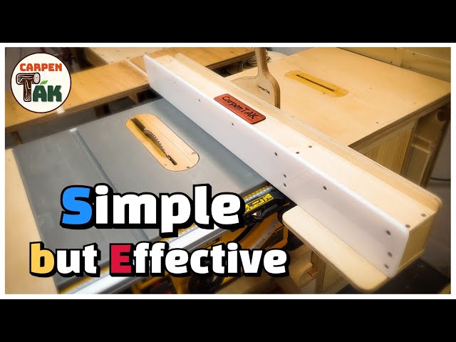 Table saw project #7 Making an extension fence/Simple but very useful item/ DIY / HOMEMADE