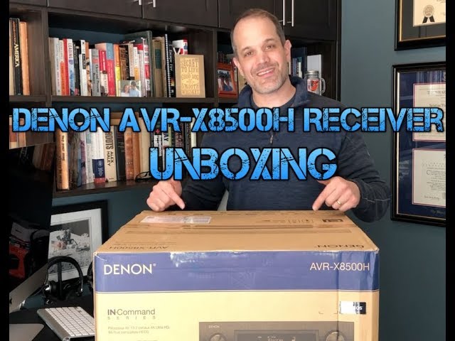 DENON AVR-X8500H AV Receiver Unboxing and Preview!