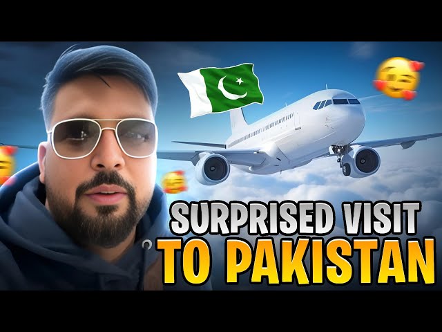 Surprise Visit To Pakistan 😍 | Back To Home ❤️