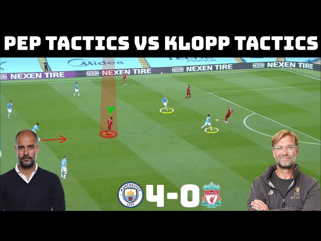 Tactical Analysis: Manchester City 4-0 Liverpool | How Pep Dominated Klopp |