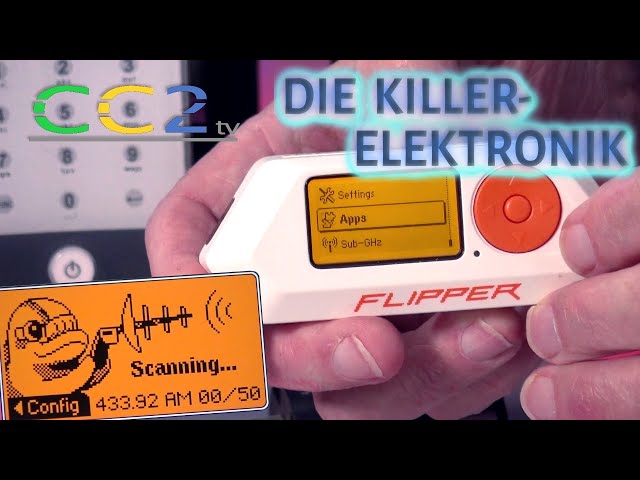 Eine Killer-Elektronik - der Flipper Zero (CC2tv Folge 358)