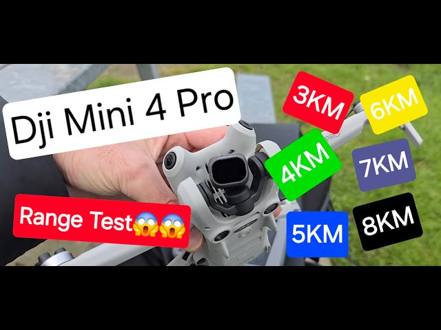 Dji Mini 4 Pro range test!! How far can we go?