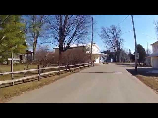 Left Hand Ride Around Crystal Lake, Montcalm County, Michigan