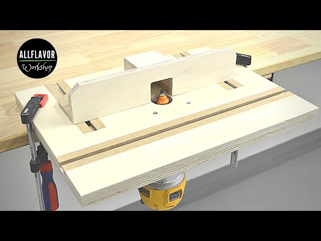 Benchtop Router Table | Router Table DIY