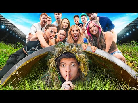 I Hunted YouTubers in Biggest Hide and Seek Challenge