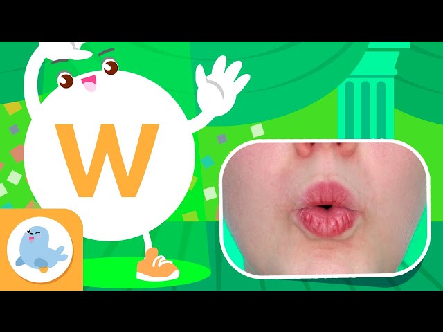 Phonics for Kids 🗣 The W Sound 💧 Phonics in English 🎪