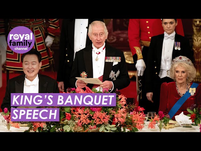 'Global Superstars': King Charles Hails K-Pop Band Blackpink At South Korea State Banquet