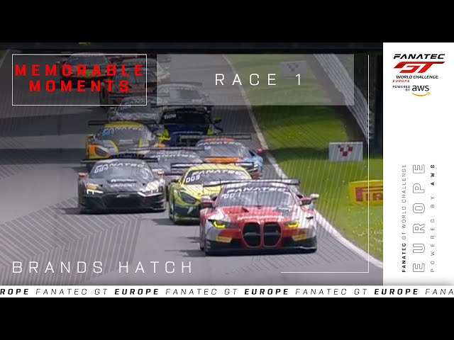 Final Lap & Chequered Flag | Brands Hatch | Fanatec GT World Challenge Europe 2024