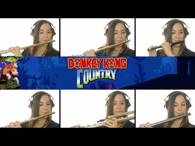 Donkey Kong Country: Aquatic Ambience Flute Cover | With Sheet Music!