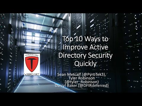 Top 10 Ways to Improve Active Directory Security Quickly