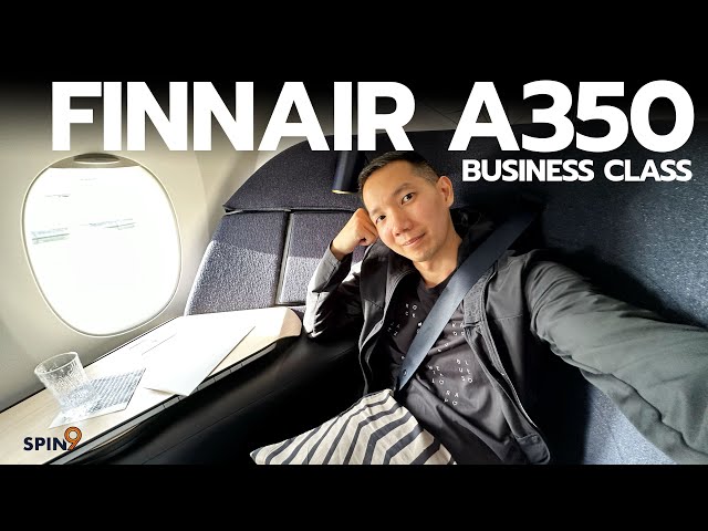 [spin9] รีวิว Finnair Business Class ที่นั่งแบบใหม่ ใหญ่สบายมาก แต่ปรับเอนไม่ได้! 🤨
