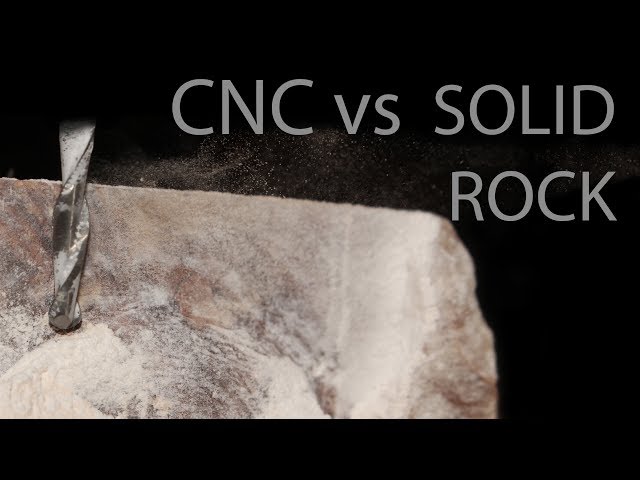 Carving Solid Stone on a Homemade CNC Machine