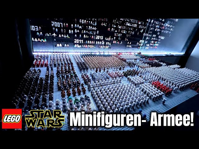 3000 LEGO Minifiguren: Star Wars Armee für 2022! [Republik, Jedis, Clone Trooper,...]