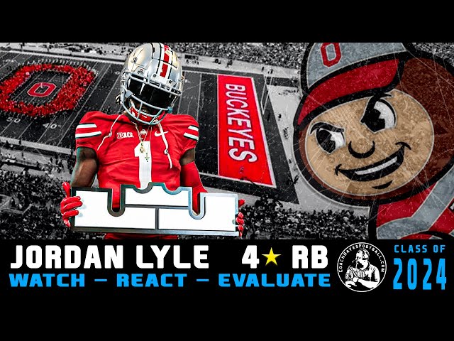 4⭐ Jordan Lyle is a complete RB | OHIO STATE 🌰 Commit  | #WRE24 🟡