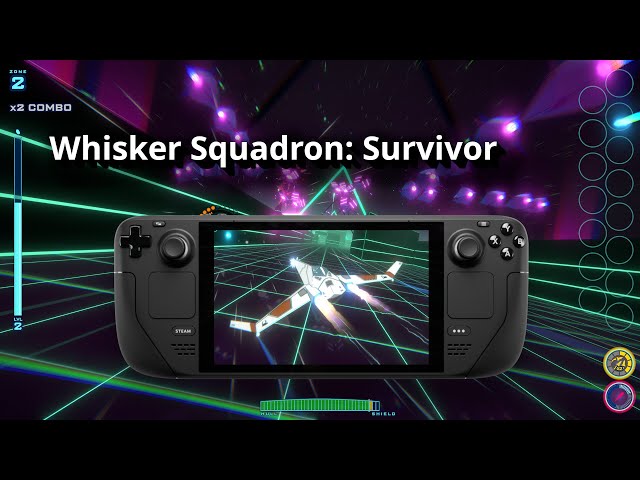 Whisker Squadron: Survivor blends Star Fox and Vampire Survivors (Steam Deck)