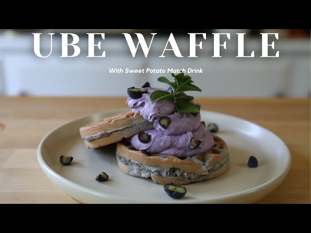 Ube Waffles: Your New Favorite Brunch Delight!