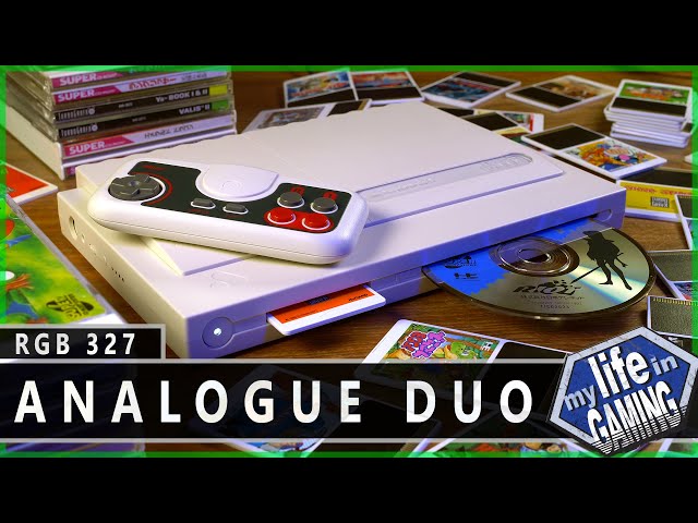 Analogue Duo - CD and HuCard Heaven for PC Engine and TurboGrafx? :: RGB327 / MY LIFE IN GAMING