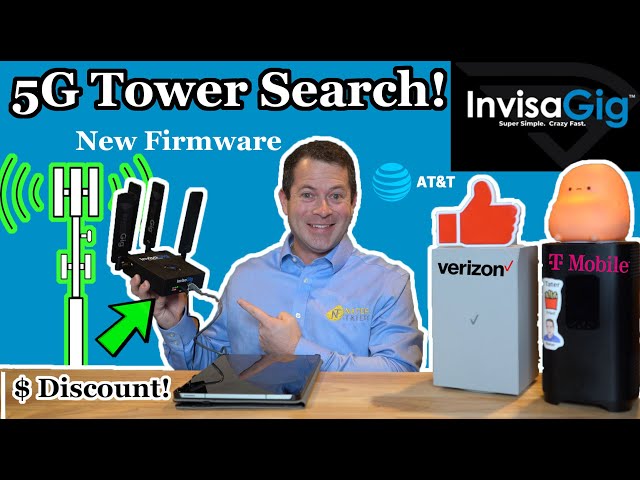 ✅ My Favorite Way To Find My Best 5G Cell Tower And Carrier - Invisagig - Modem With SIM Slot