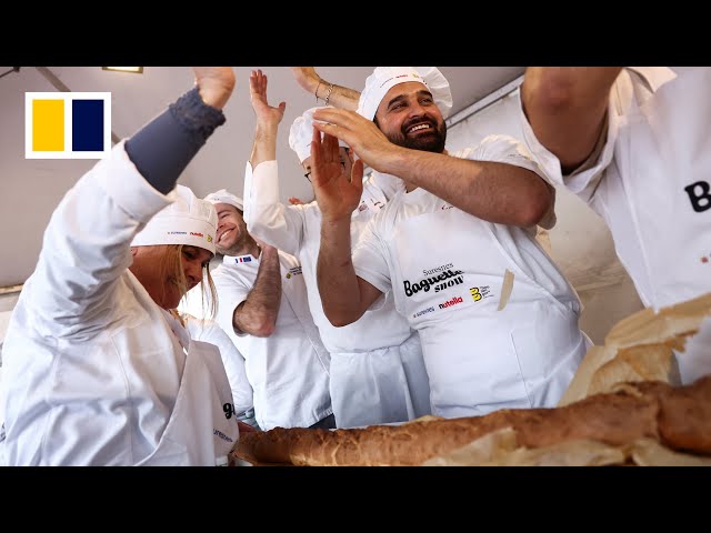 France reclaims title for baking world-record baguette