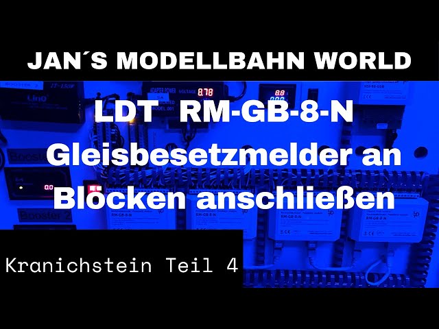 Kranichstein Teil 4 LDT RM-GB-8-N Gleisbesetztmelder