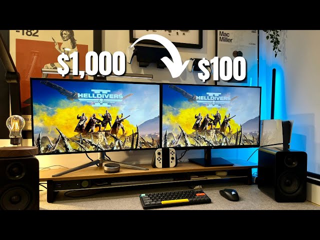 I Bought a $100 Gaming Monitor for my PC PS5 & Series S