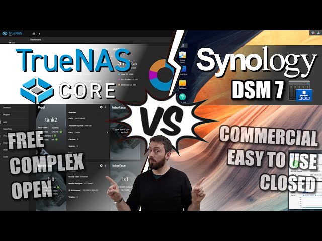 TrueNAS vs Synology NAS DSM - Which is Best for You?