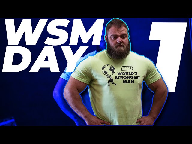 Getting Ready for World's Strongest Man! Day 1 BTS
