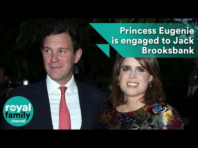 Another wedding! Princess Eugenie is engaged to Jack Brooksbank
