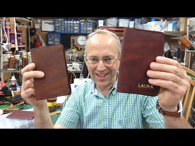 Making Notebook Covers with Sedgwick Leather - Sponsored